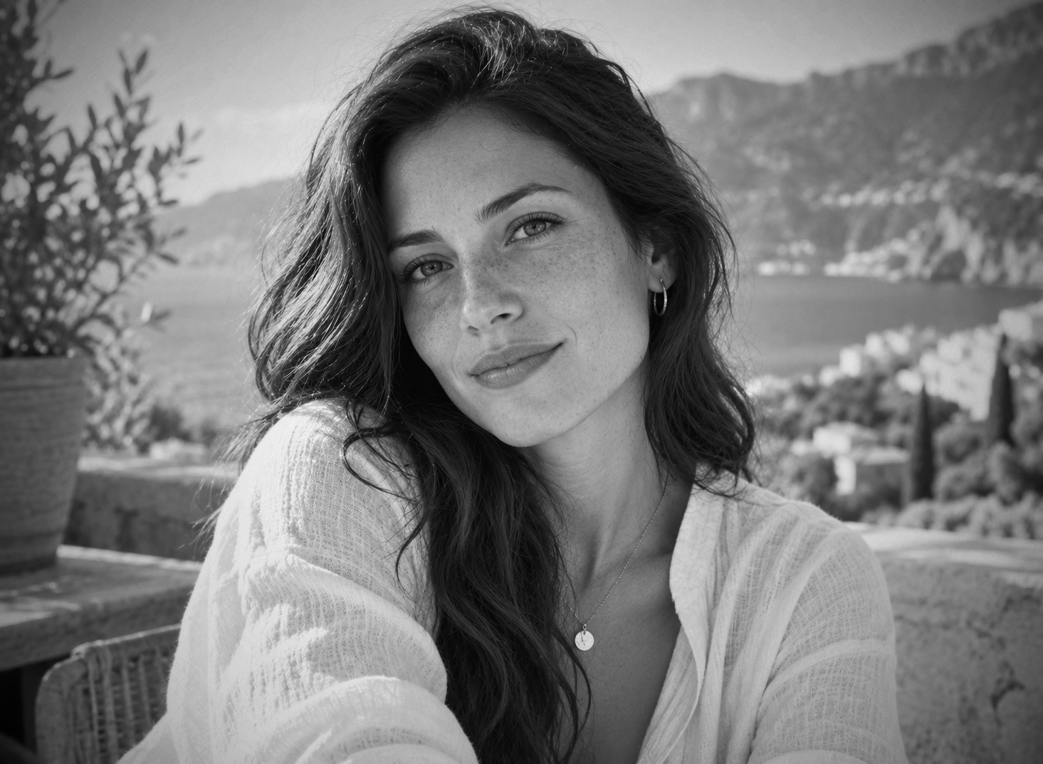Portrait rendered with the ARCHIVE FilmVibes preset