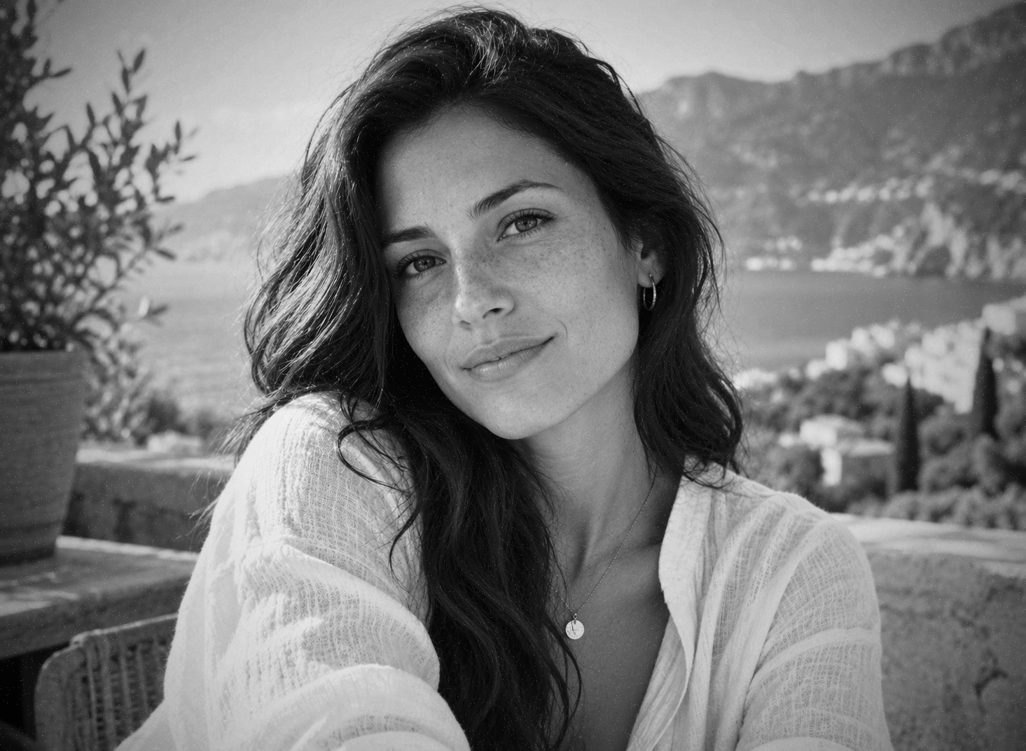 Portrait rendered with the PLUS 125 FilmVibes preset